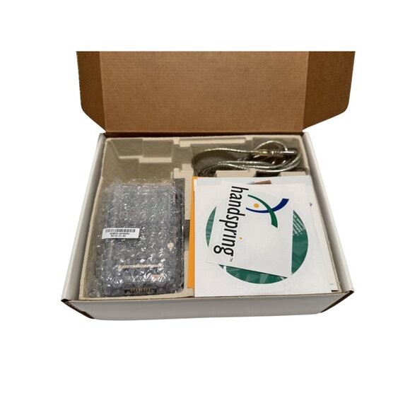 Handspring Visor Deluxe Translucent Blue Portable PDA Organizer Palm Pilot Box - Picture 2 of 9